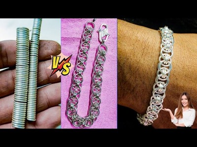 Making Silver Jewellery Chain Bracelet Design. Silver Making Jewellery. AR Jewellery।