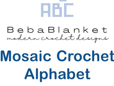 Mosaic Crochet Alphabet Special Stitches