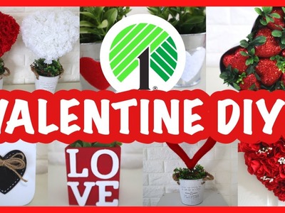 ????YOU WON'T BELIEVE WHAT I MADE USING DOLLAR TREE ITEMS TO CREATE 15+ FUN VALENTINES DIY DECOR