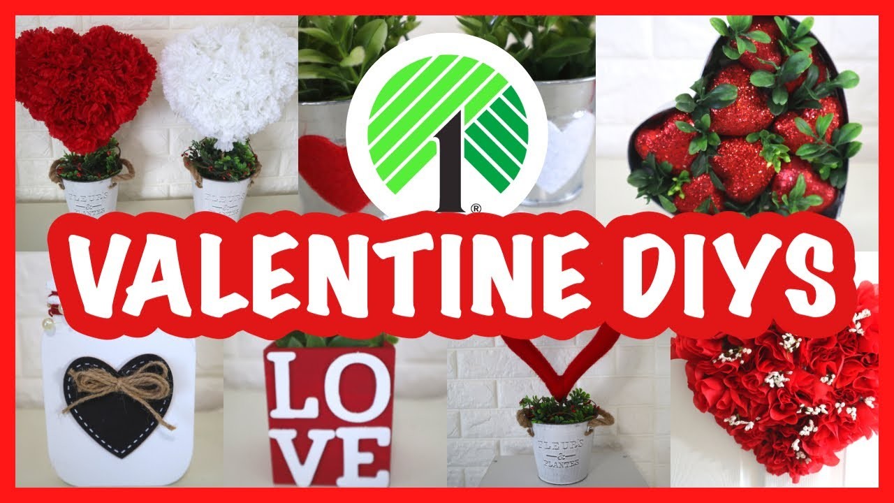 ????YOU WON'T BELIEVE WHAT I MADE USING DOLLAR TREE ITEMS TO CREATE 15+ FUN VALENTINES DIY DECOR