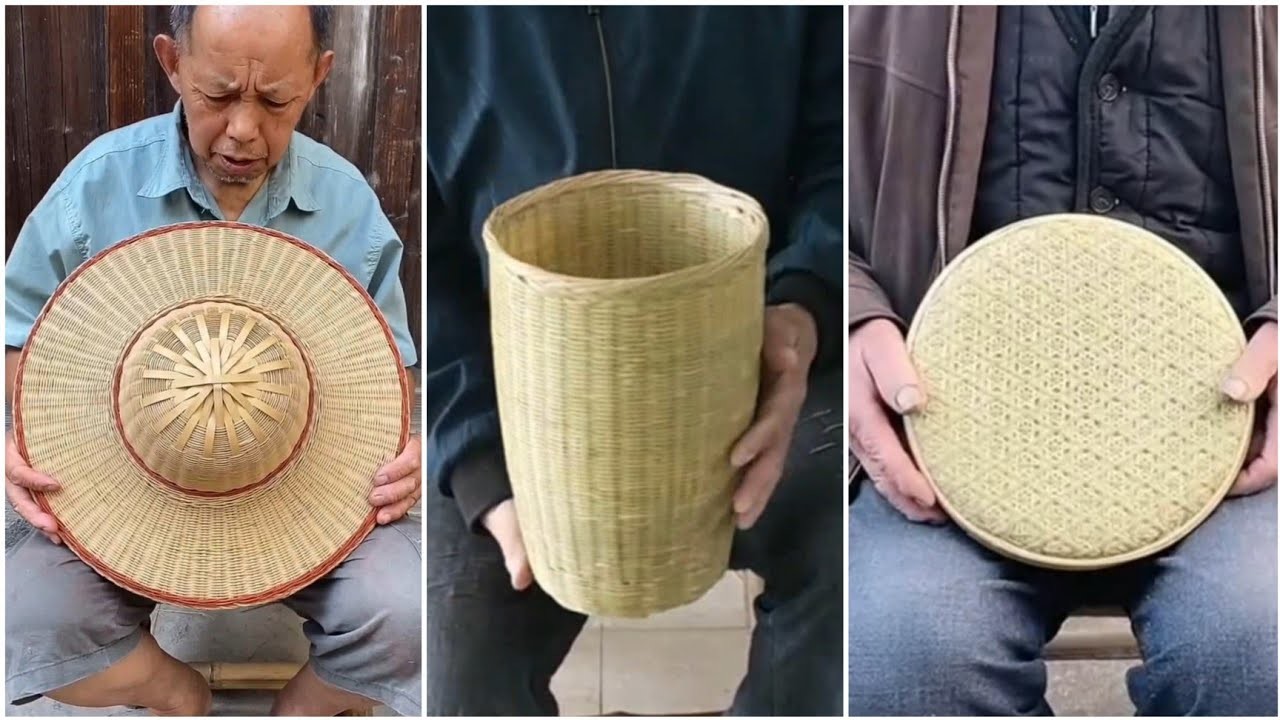 Bamboo Crafts - Awesome bamboo craft making 2023 - How to make wonderful crafts from bamboo Part 36
