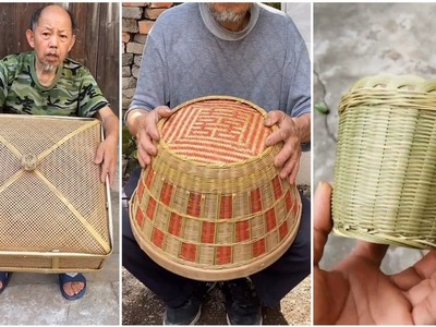 Bamboo Crafts - Awesome bamboo craft making 2023 - How to make wonderful crafts from bamboo Part 41