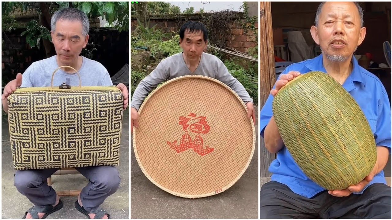 Bamboo Crafts - Awesome bamboo craft making 2023 - How to make wonderful crafts from bamboo Part 33