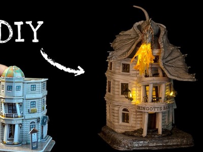 Building Gringotts Bank from a 3D Jigsaw Puzzle | Harry Potter Diorama