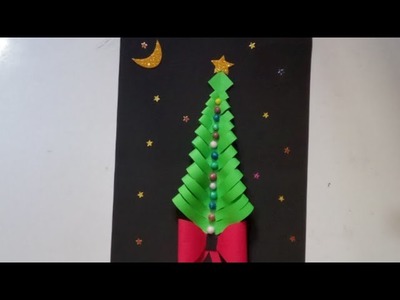 Christmas Card Making || Easy Handmade Christmas Card Making || Craft ideas||
