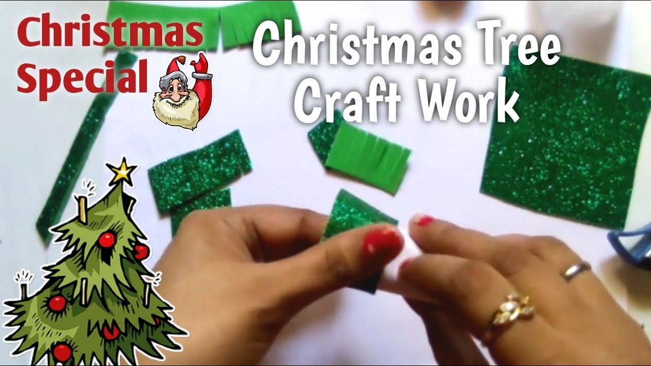 Christmas tree craft ideas | Christmas tree paper craft | Christmas tree craft making | diy craft