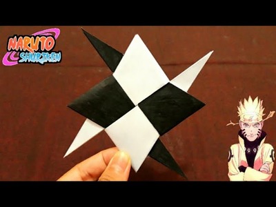 DIY - How To Make a Shuriken Naruto From Paper | Shuriken Paper | Origami Ninja Star