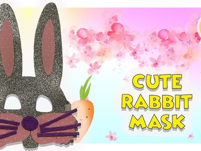 Easy Rabbit Cute Mask DIY - Kids Craft Ideas