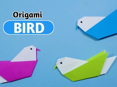 How to make a beautiful flying bird origami, the newest bird origami 2022