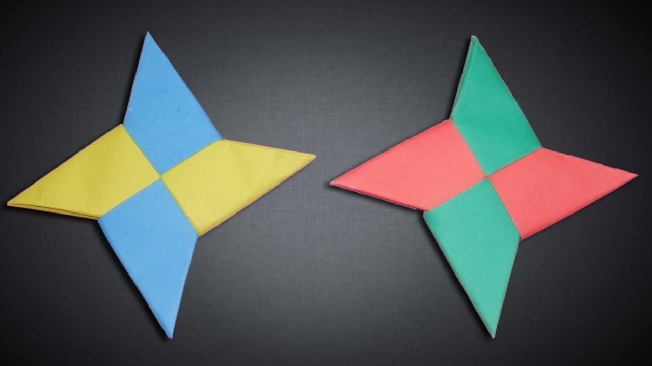 How to make a Paper Origami Star