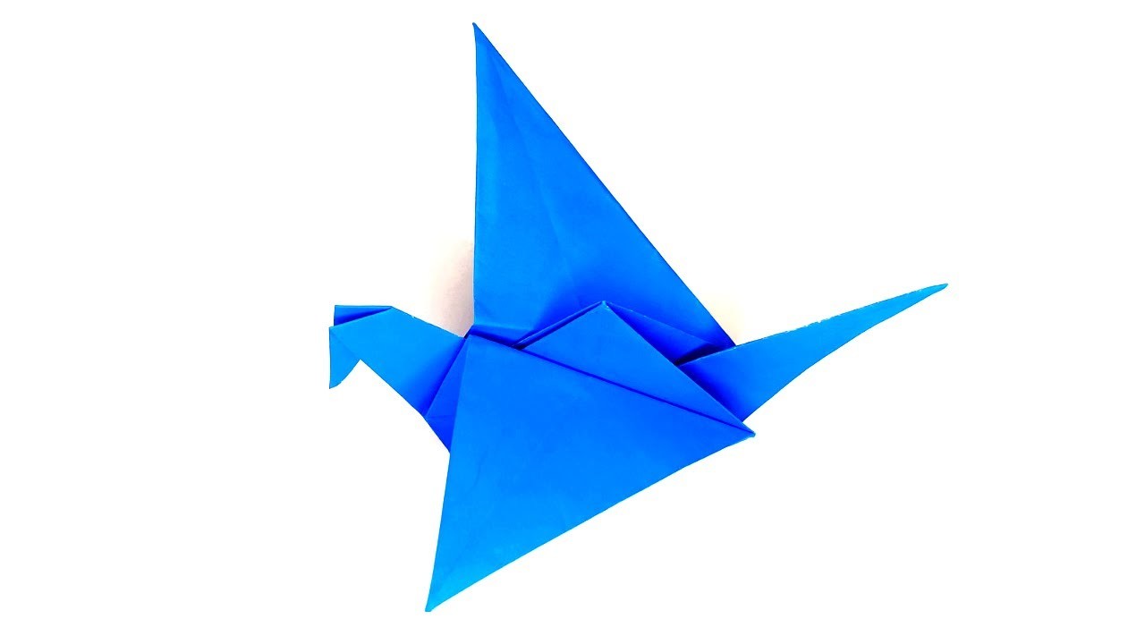 How To Make an Origami Flapping Bird Easy Step by Step