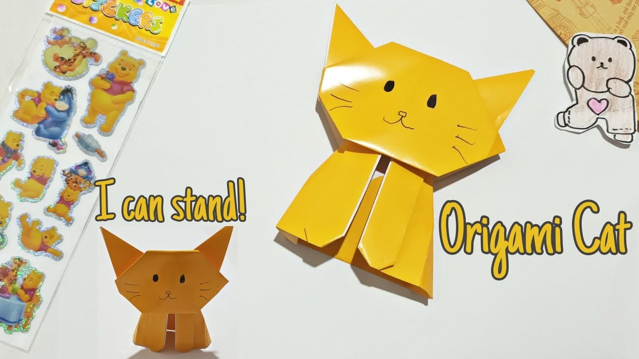 How to make Origami Cat