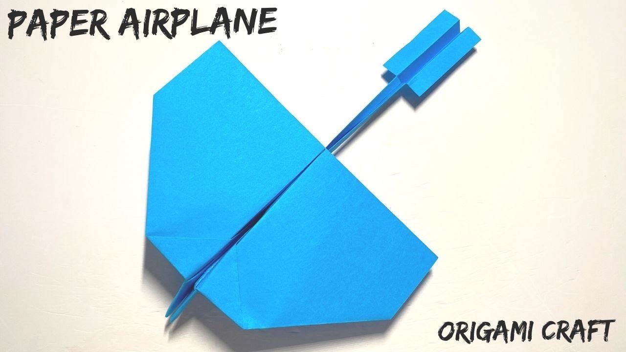How to make paper airplane glider, Paper Dragon Plane Tutorial Step by Step