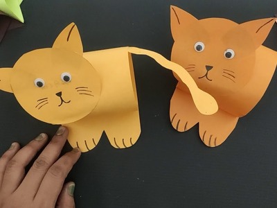 How to make paper cat simple and easy diy making | Pro craft & Art