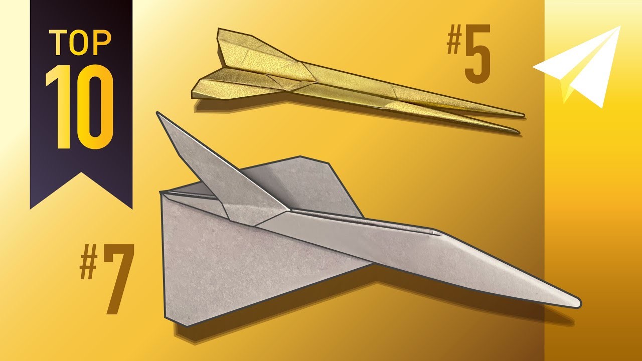 How to Make the Top 10 BEST Paper Airplanes