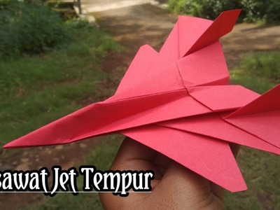 Origami Fighter Plane | How to Make a Sukhoi SU 27 Flanker Fighter Jet Paper Airplane