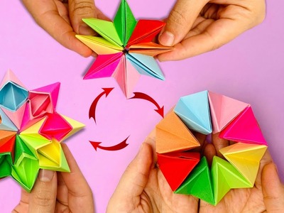 Origami Kağıttan Stres Giderici Oyuncak | Origami Yapımı | Origami Fidget Toy