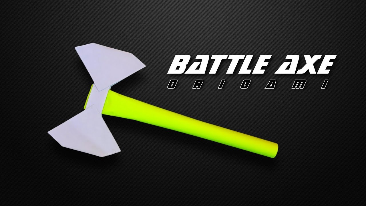 Paper Battle EXE. How to make Origami Weapons (Battle Exe). Easy Origami. #weapons