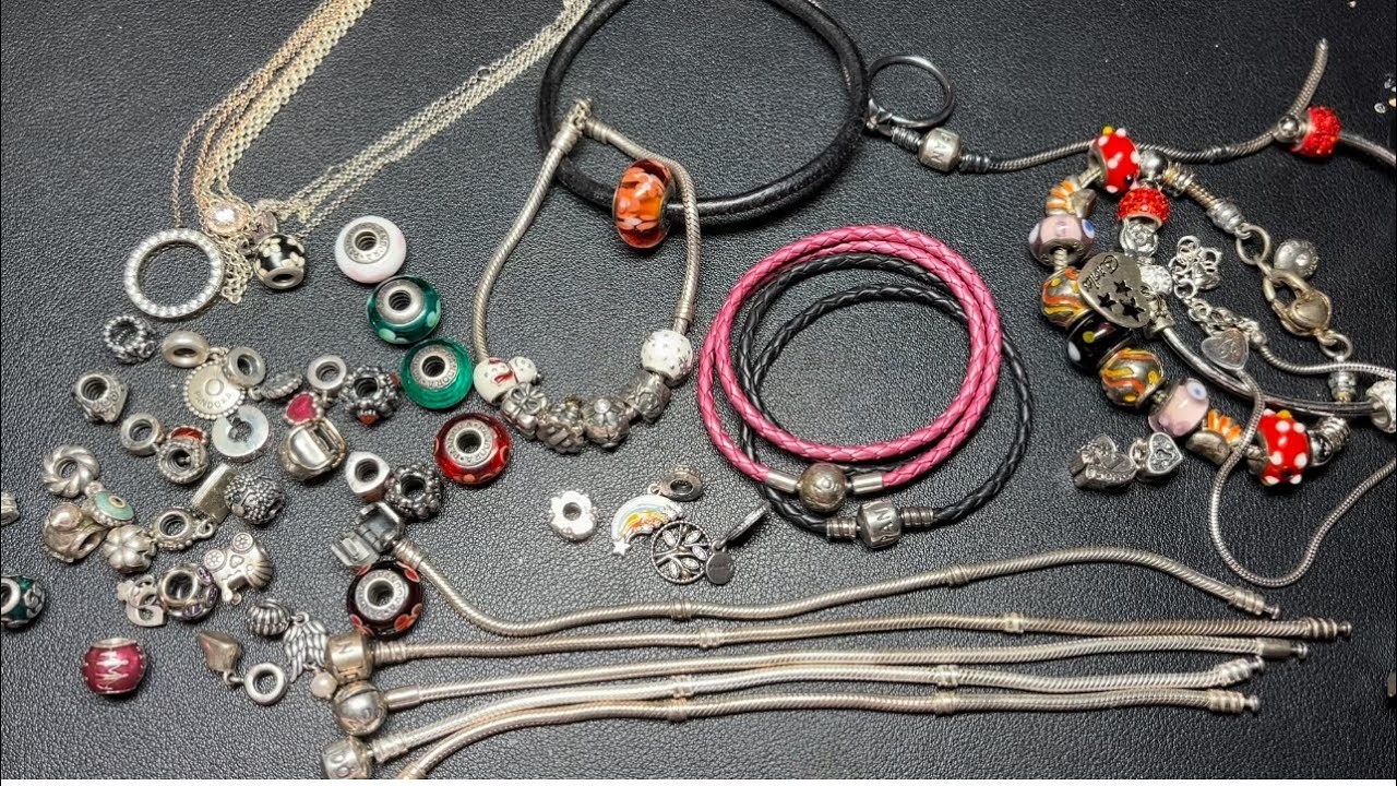 Part 2 Pandora Special!! Bracelets, Charms,  Necklaces Figurals, Murano Glass, Beads, Hanging Charms
