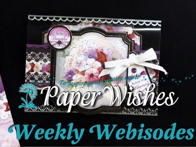 4 Card Ideas Using Beautiful Blooms by Hunkydory Crafts