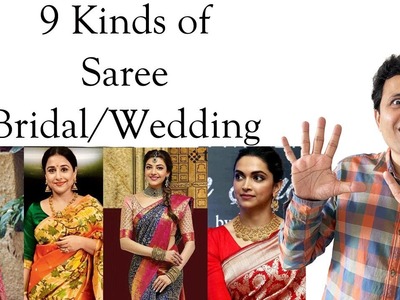 9 Type of Indian Saree for Brides & Wedding | Dazzles Jewellery