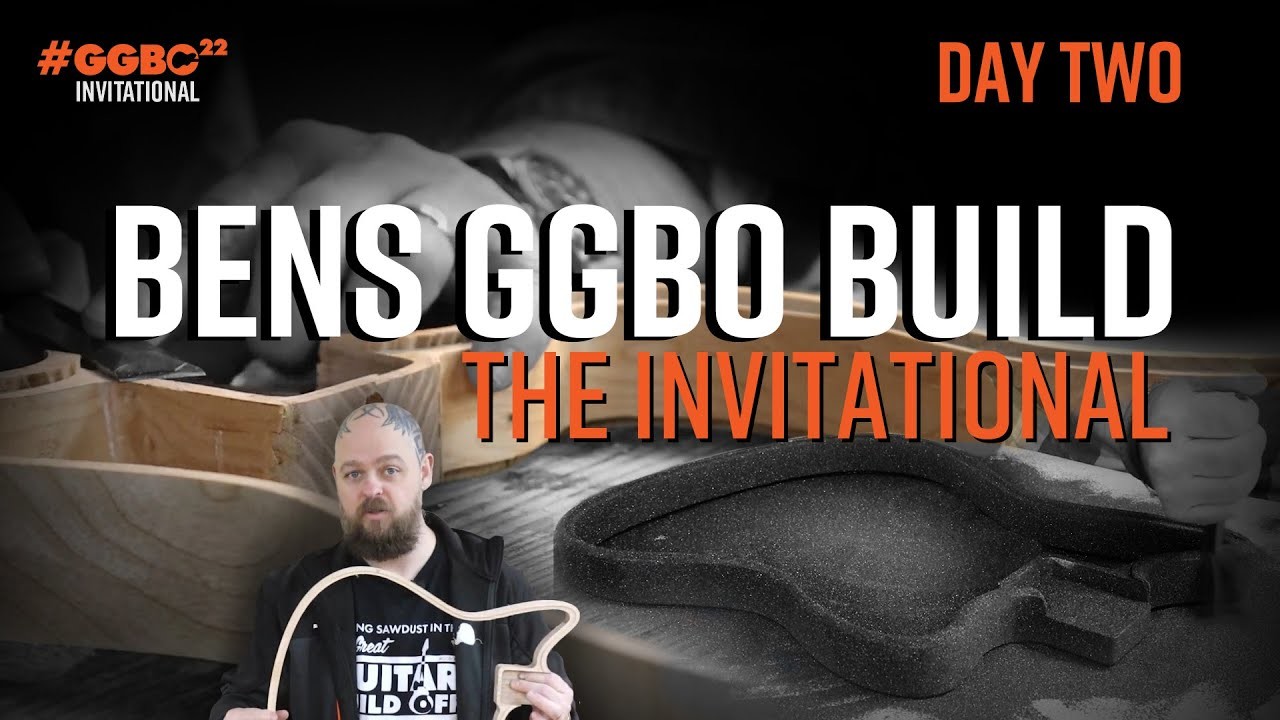 A kid in a sandbox!! Watch Inspired Guitar Build | GGBO2022 Invitational Ep 2 of 5