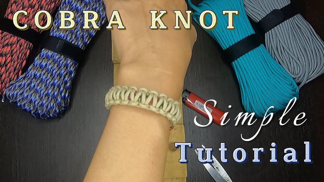 Bracelet Design : simple paracord bracelet