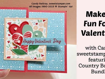 Country Bouquet Bundle Demonstration for Valentine's Day & Beyond!