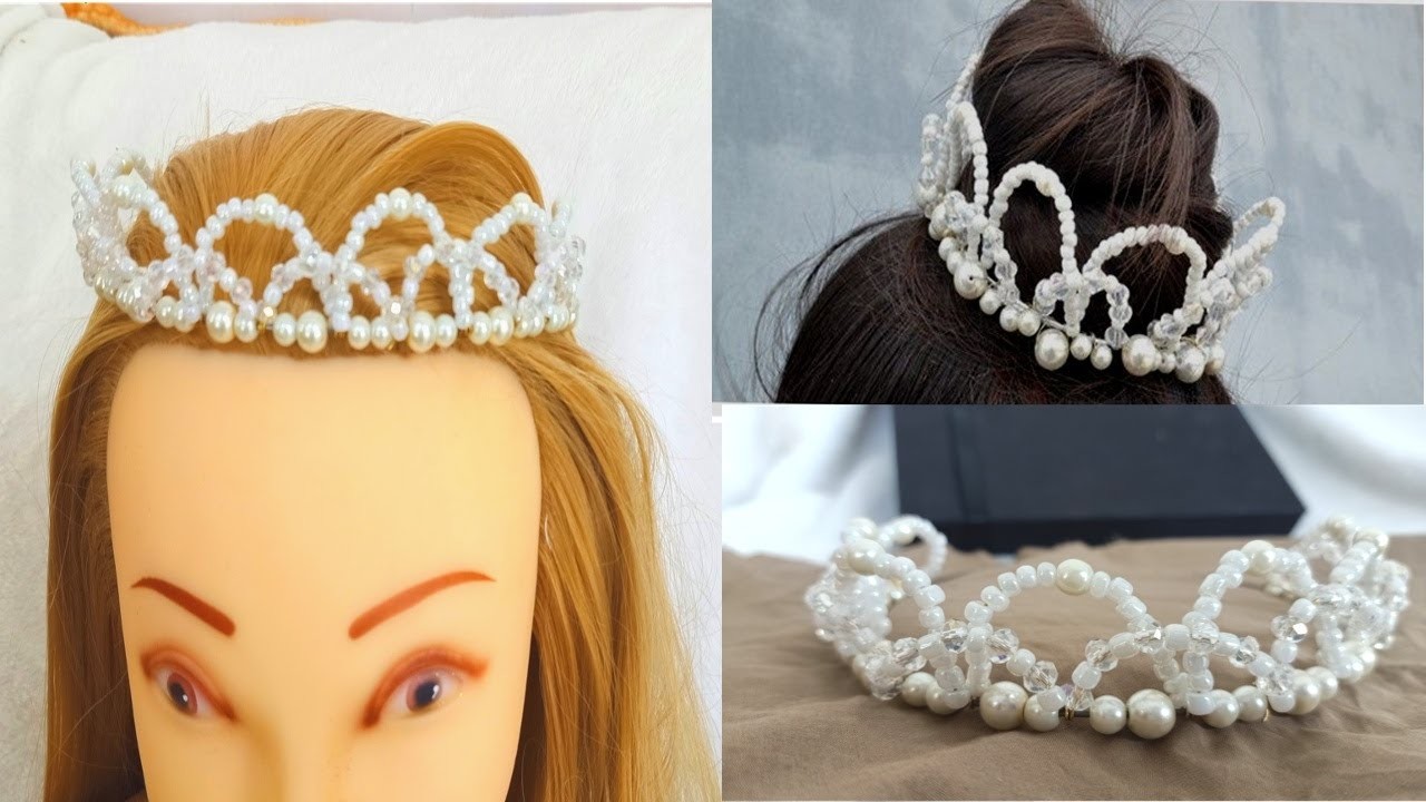 DIY: handmade beaded ???? Crown [EASY] @nfscrafts