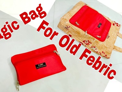 DIY: Magic Bag For Old Febric Tutorial By Anamika Mishra. .
