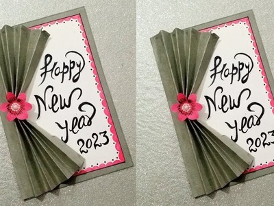 Diy new year card . handmade new year card .#diy .#craft .#newyear .