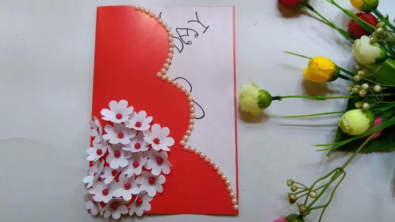 Easy and Beautiful Handmade birthday card making ||Birthday card ideas||gift card making