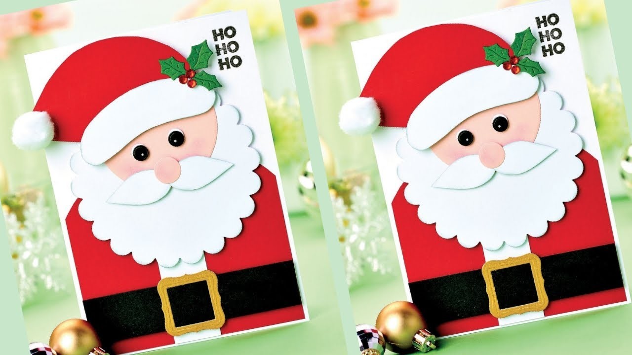 Handmade Greeting Cards For Christmas 2022 | Handmade Christmas card ????#CraftsByJojo