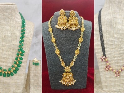 Handmade jewelry||long sets|| nakshi work jewellery||best quality||order 7842720560