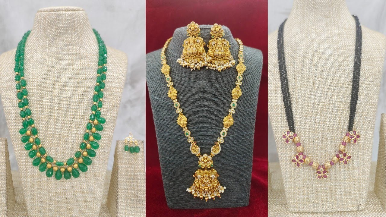 Handmade jewelry||long sets|| nakshi work jewellery||best quality||order 7842720560