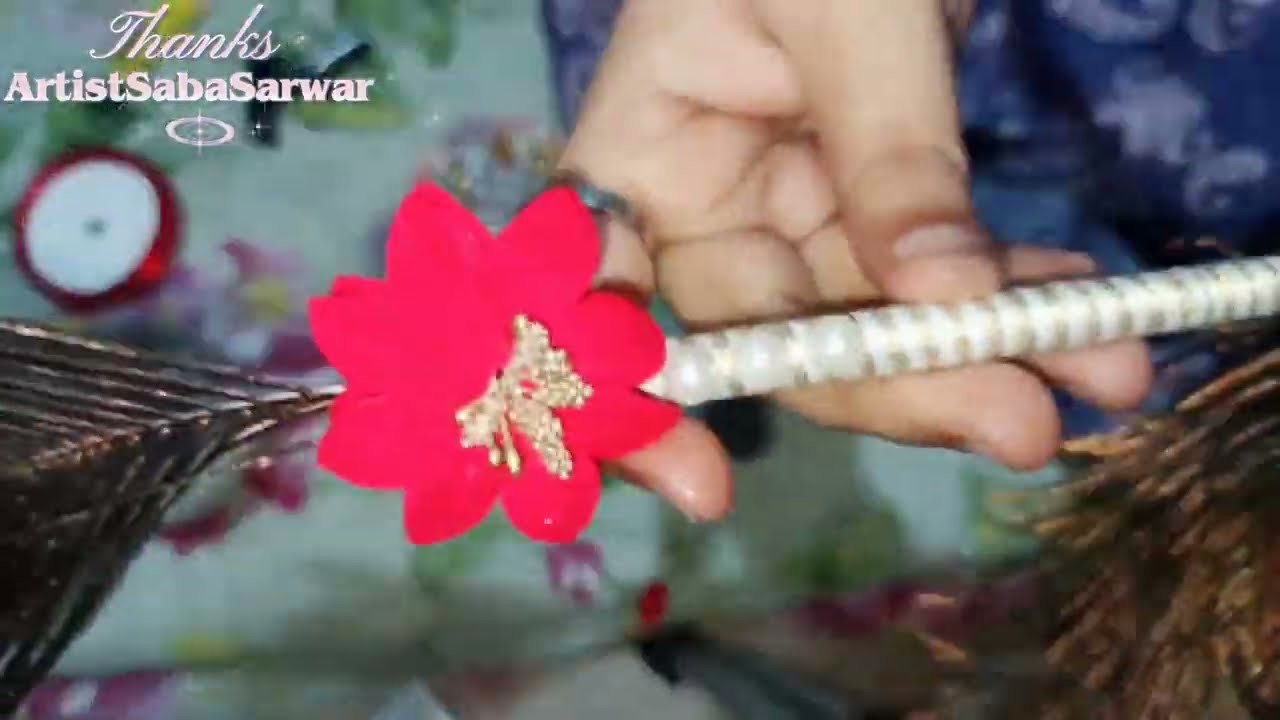 How to Make Nikah Pens | Nikah Pen DIY | Wedding Bells #diy #art #diycrafts #nikkah #wedding #art