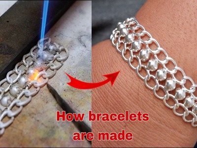 Let's learn how to make a silver bracelet [Handmade jewelry]