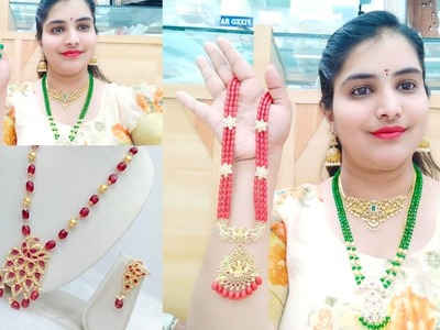 #live beautiful beads collections & earrings & chokers 7981886441 booking number