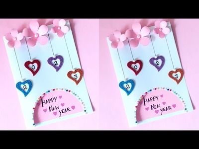 New year card 2023 | Handmade new year card | Diy new year card | Greeting cards for new year