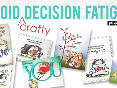 Tips to Avoid Crafty Decision Fatigue | Behind the Scenes - Professional Cardmaker Design Process
