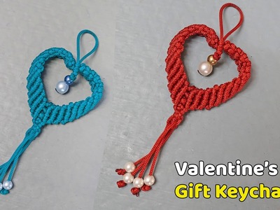 Valentine's day gift key chain || Valentine's day craft