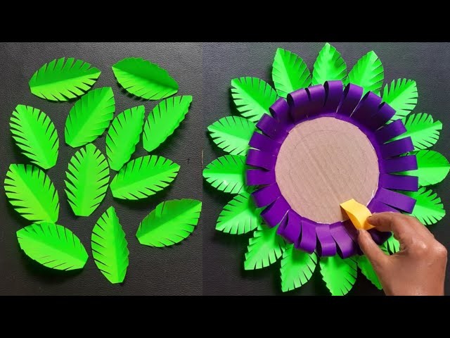3 beautiful paper wall hanging.easy paper craft for home decorations.paper wallmate.wallhanging.diy