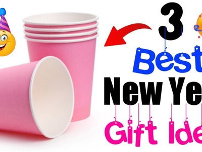 3 Best New Year Gift With Paper Cup | Happy New Year Card 2023 | Happy New Year Greeting Card 2023