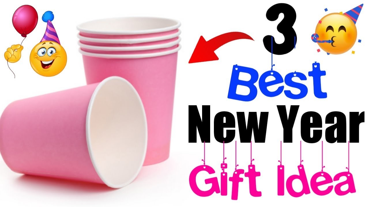 3 Best New Year Gift With Paper Cup | Happy New Year Card 2023 | Happy New Year Greeting Card 2023