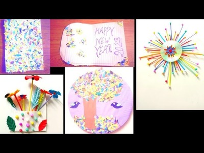 4 Easy Craft Ideas For Kids !! Fun Diy Craft Projects For Kids !! craft ideas for kids with paper