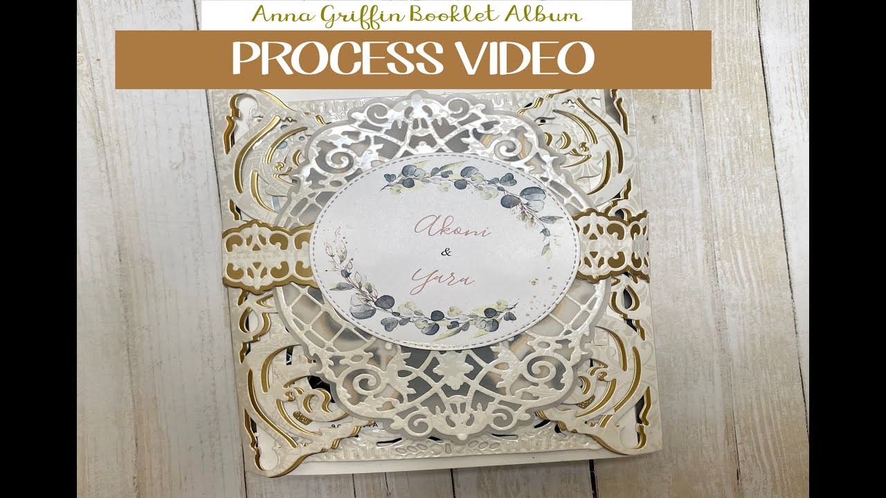 Anna Griffin Booklet Album | Process Video + Tips!