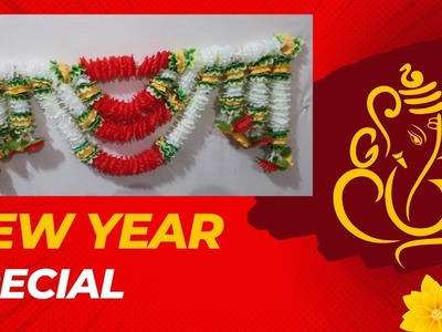 Artificial Flower Toran Making DIY : Learn How to Create Your Own Beautiful Toran with Simple Steps