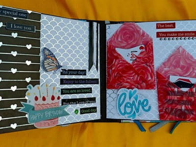 Beautiful Scarpbook Page Decor Ideas.Best Handmade Gift Ever