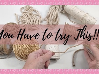 DIY -????Buy this Kind of Threads and Save Money to Make a Decorative Item!! Crafts and Recycling????