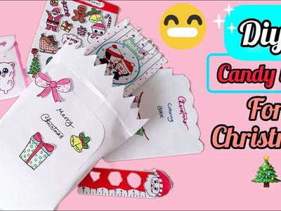 Diy candy box idea for Christmas ????. paper Gift ???? how to make candy box